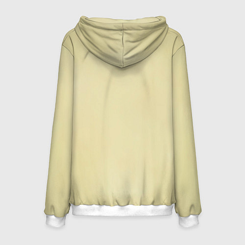 Мужская толстовка Снейк и Метал Гир / 3D-Белый – фото 2