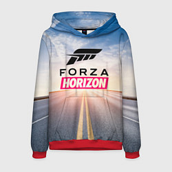 Толстовка-худи мужская Forza Horizon 5 Форза Хорайзен, цвет: 3D-красный