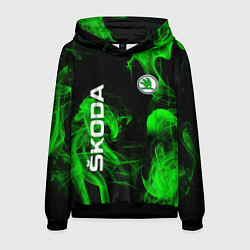 Мужская толстовка Skoda: Green Smoke