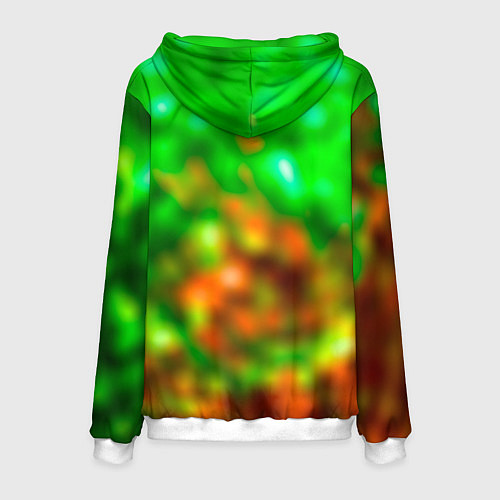 Мужская толстовка Plants vs Zombies горохострел и зомби / 3D-Белый – фото 2