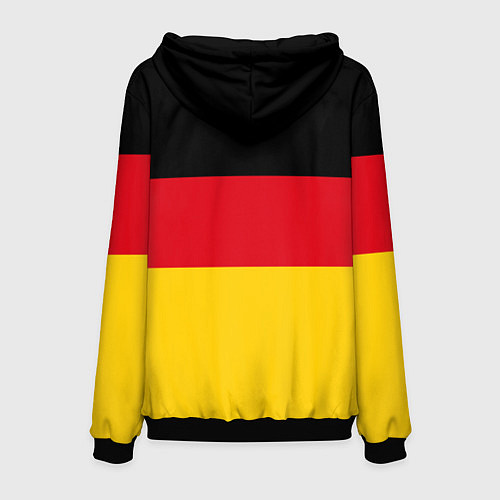 Мужская толстовка Германия - Germany / 3D-Черный – фото 2