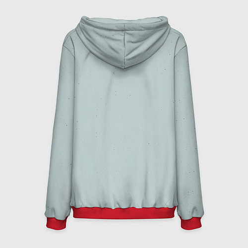 Мужская толстовка Toge here / 3D-Красный – фото 2