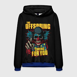 Толстовка-худи мужская The Offspring рок, цвет: 3D-синий