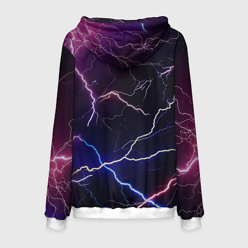 Мужская толстовка Foxy Five Nights at Freddys / 3D-Белый – фото 2