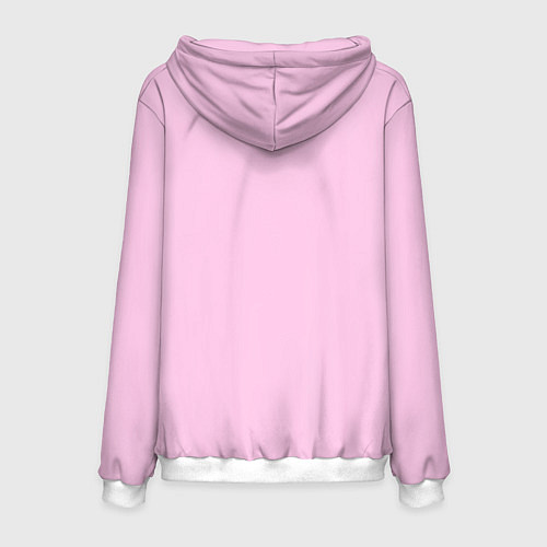 Мужская толстовка Привет весна! / 3D-Белый – фото 2