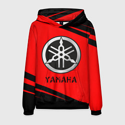 Толстовка-худи мужская YAMAHA Yamaha - Графика, цвет: 3D-черный