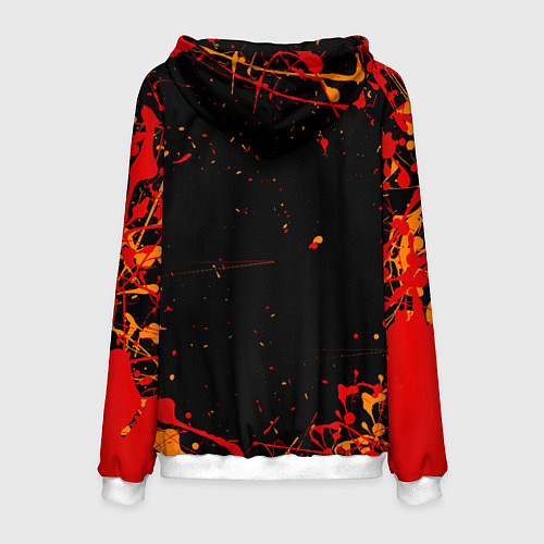 Мужская толстовка Akudama drive арт / 3D-Белый – фото 2