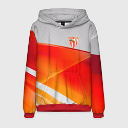 Толстовка-худи мужская Sevilla спорт, цвет: 3D-красный