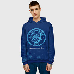Толстовка-худи мужская MANCHESTER CITY Manchester City, цвет: 3D-синий — фото 2