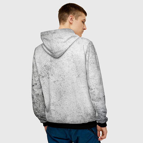 Мужская толстовка Бэнкси Всегда есть надежда There is Always Hope Ba / 3D-Черный – фото 4