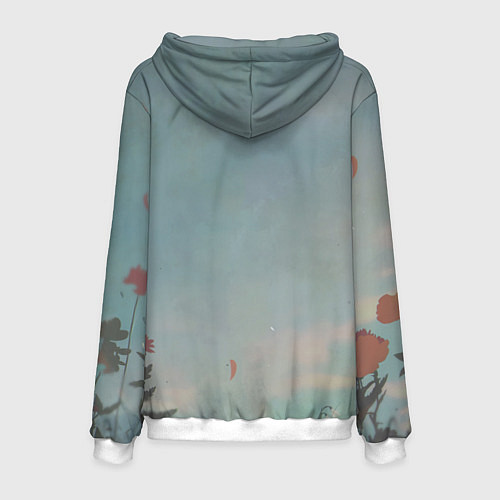 Мужская толстовка Милашка Эмма / 3D-Белый – фото 2