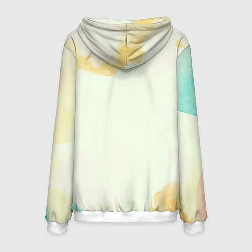 Мужская толстовка Dream come true! / 3D-Белый – фото 2