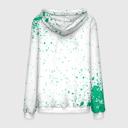 Мужская толстовка Когда плачут цикады: Карма, персонажи / 3D-Белый – фото 2