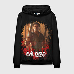 Толстовка-худи мужская Evil Dead The Game Ash, цвет: 3D-черный