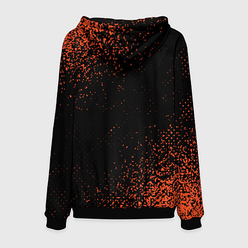 Мужская толстовка Саша ЛИСИЧКА Краска / 3D-Черный – фото 2