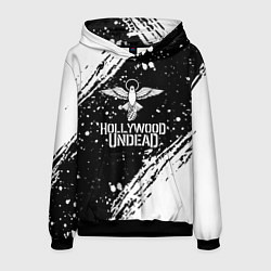 Толстовка-худи мужская Hollywood undead, цвет: 3D-черный