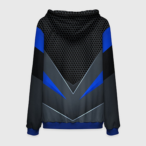 Мужская толстовка CHANGAN - ЧАНГАН КИТАЙСКИЙ / 3D-Синий – фото 2