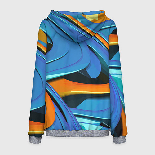 Мужская толстовка Abstraction Fashion 2037 / 3D-Меланж – фото 2