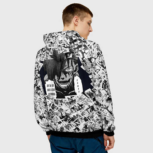 Мужская толстовка Гуррен-Лаганн Верь в меня, который верит в тебя / 3D-Черный – фото 4