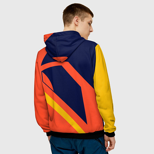 Мужская толстовка KTM VINTAGE SPORTWEAR / 3D-Черный – фото 4