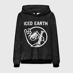 Толстовка-худи мужская Iced Earth - КОТ - Гранж, цвет: 3D-черный