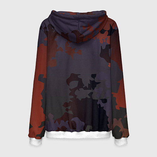 Мужская толстовка Лягуха на стиле / 3D-Белый – фото 2