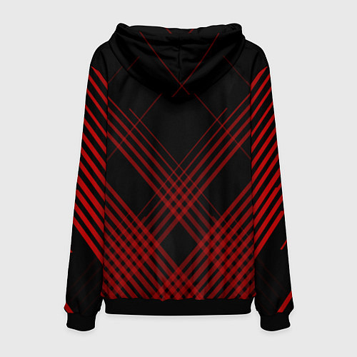 Мужская толстовка RedMini HuggyWuggyPoppy Playtime / 3D-Черный – фото 2