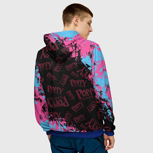 Мужская толстовка Mommy Poppy Playtime / 3D-Синий – фото 4