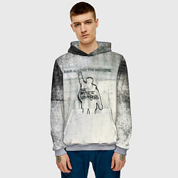 Толстовка-худи мужская Battle of Los Angeles - Rage Against the Machine, цвет: 3D-меланж — фото 2