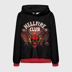Толстовка-худи мужская Hellfire club, цвет: 3D-красный