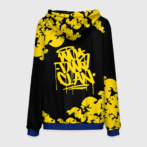 Мужская толстовка Wu bats / 3D-Синий – фото 2