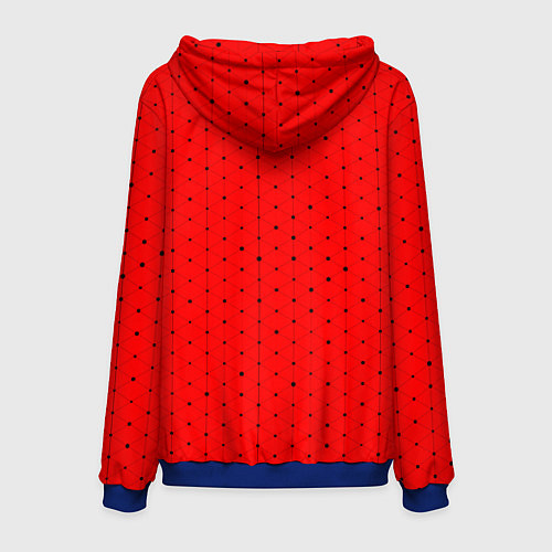 Мужская толстовка ТЕСЛА Tesla Est 2003 Абстракция / 3D-Синий – фото 2