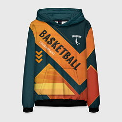 Толстовка-худи мужская Basketball Champion, цвет: 3D-черный
