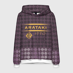 Мужская толстовка Аратаки Итто Arataki Itto Elements Genshin Impact