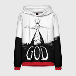 Толстовка-худи мужская Не жук, не зверь, но БОГ Hollow Knight, цвет: 3D-красный