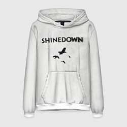 Толстовка-худи мужская The Sound of Madness - Shinedown, цвет: 3D-белый