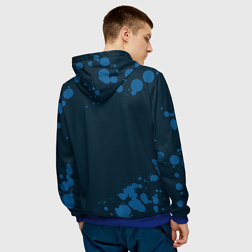 Мужская толстовка Игра Heroes of Might and Magic: PRO Gaming / 3D-Синий – фото 4