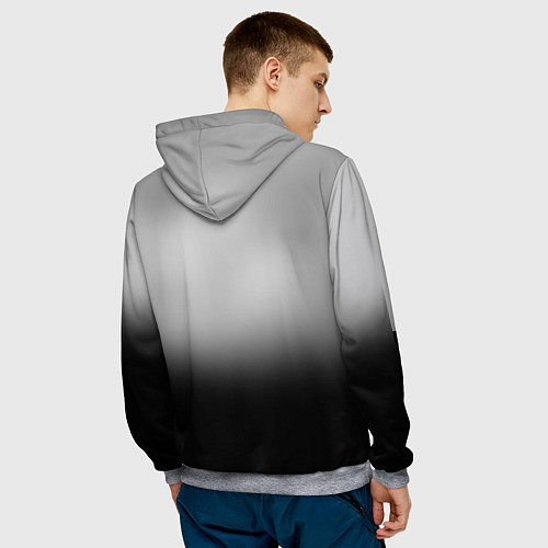 Мужская толстовка KAMADO NEZUKO / 3D-Меланж – фото 4