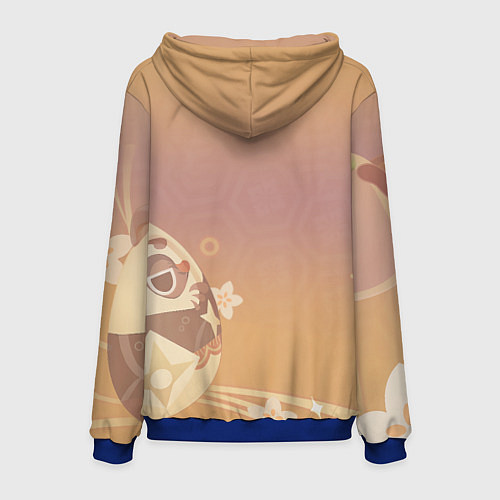 Мужская толстовка Sayu Genshin Impact / 3D-Синий – фото 2