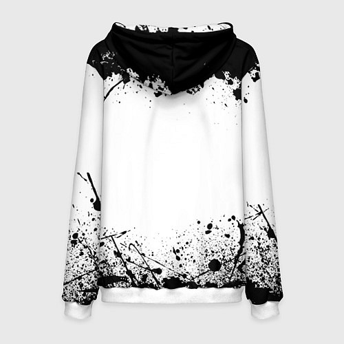 Мужская толстовка Инь Янь Гранж / 3D-Белый – фото 2