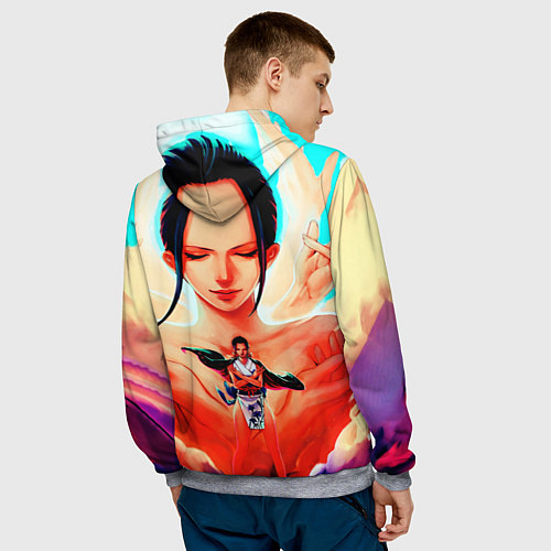 Мужская толстовка НИКО РОБИН ВАН ПИС / 3D-Меланж – фото 4