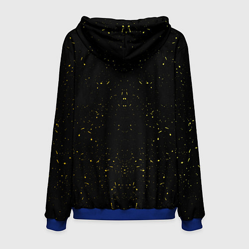 Мужская толстовка My singing Monsters - Чародейчик / 3D-Синий – фото 2