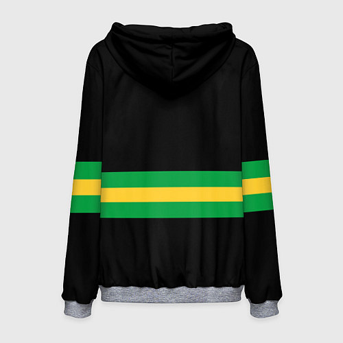 Мужская толстовка Капоэйра / 3D-Меланж – фото 2