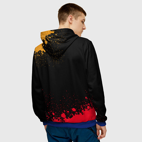 Мужская толстовка Юрий Бесценен, а для всего остального есть Masterc / 3D-Синий – фото 4