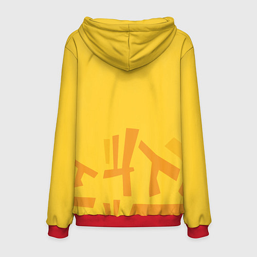 Мужская толстовка Made in Abyss Наначи / 3D-Красный – фото 2