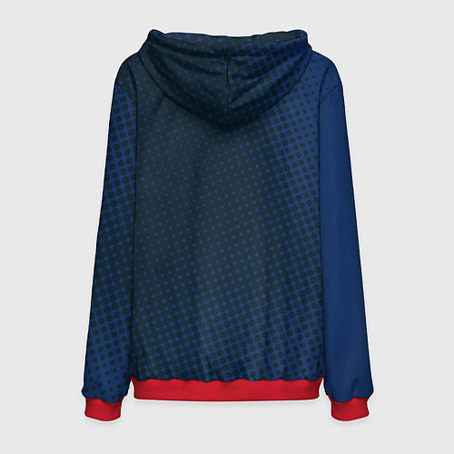 Мужская толстовка Синдзи Икари, Рей Аянами и робот / 3D-Красный – фото 2