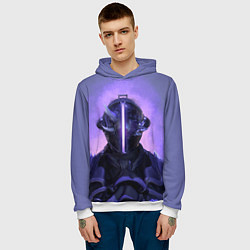 Толстовка-худи мужская Bondrewd из аниме Made in Abyss, цвет: 3D-белый — фото 2