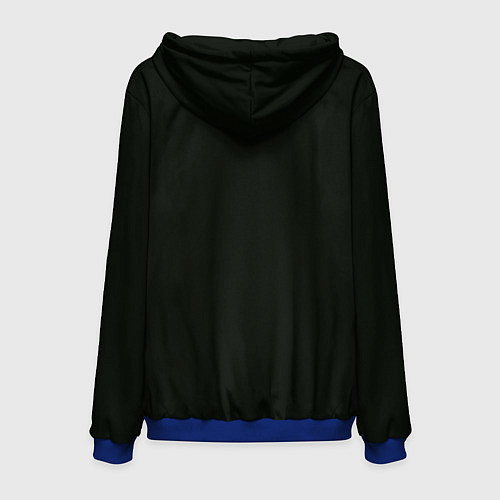 Мужская толстовка Hollow Knight рисунок / 3D-Синий – фото 2