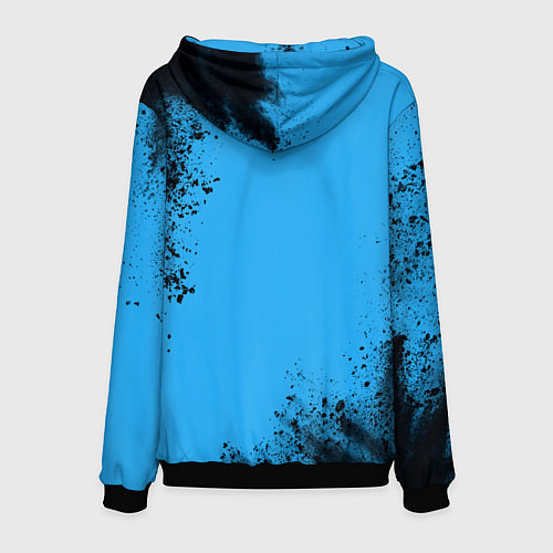 Мужская толстовка Андрей космонавт футболист / 3D-Черный – фото 2