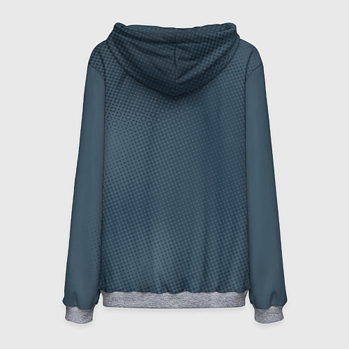 Мужская толстовка Веселые лягухи на авто / 3D-Меланж – фото 2